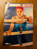 Pink side of the 2001 double-sided 11x16 poster