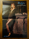 Buffy Sarah Michelle Gellar side of the 2001 double-sided 11x16 poster