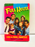 Full House Kiss a Frog Princess paperback front cover showing cast photo and cover creasing