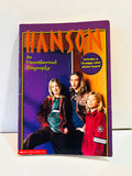 Hanson An Unauthorized Biography Scholastic paperback purple front cover showing wear