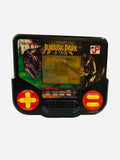 Jurassic Park Tiger Electronics handheld LCD game 1993 – front view with T-Rex and Raptor artwork