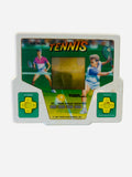 Tiger Electronics Electronic Tennis handheld LCD game 1991 – front view with tennis court artwork