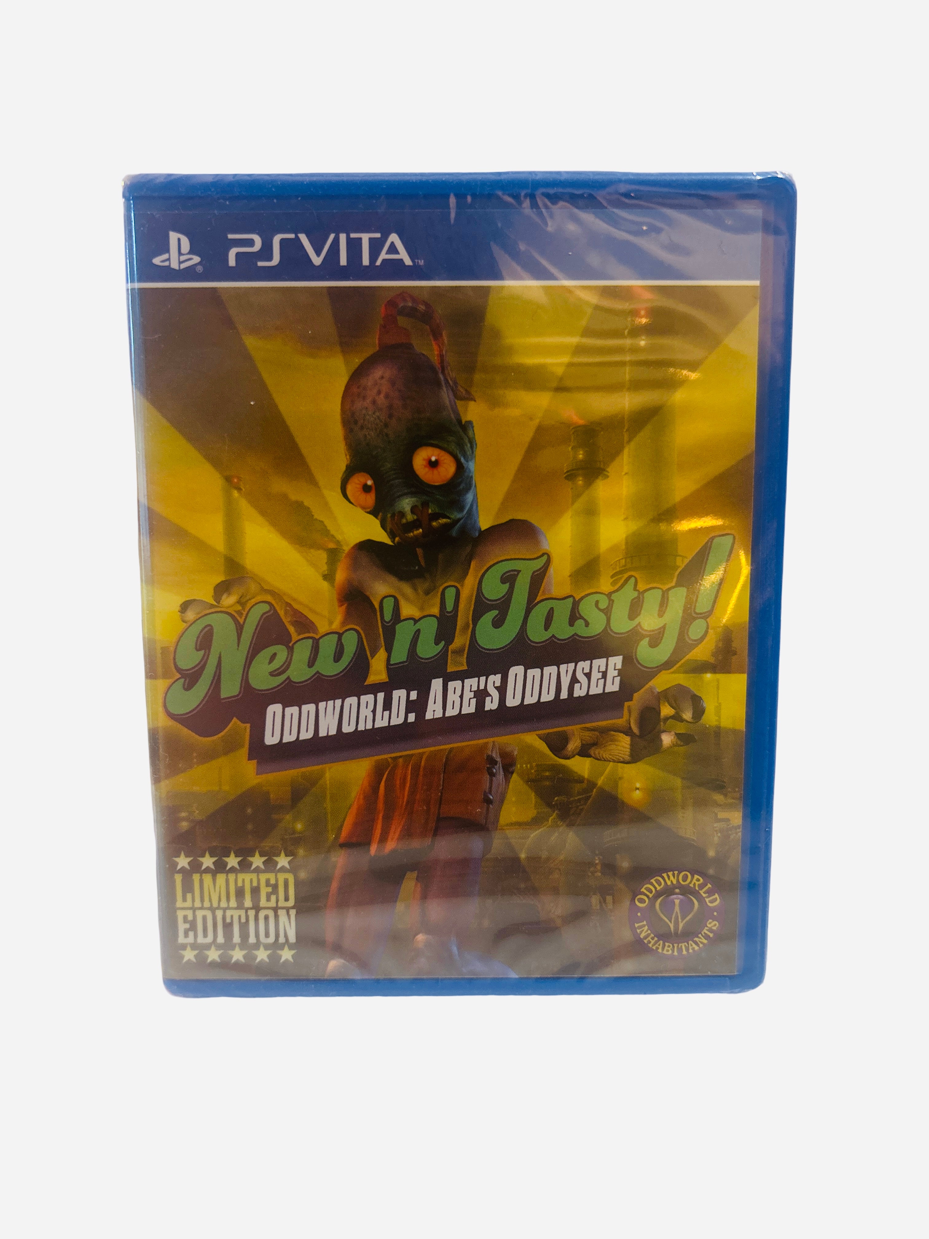 Oddworld Abe's Oddysee New 'n' Tasty Limited Edition PS Vita - Factory Sealed