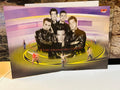 BOP double-sided *NSYNC poster with PopOdyssey Tour 2001 group graphic