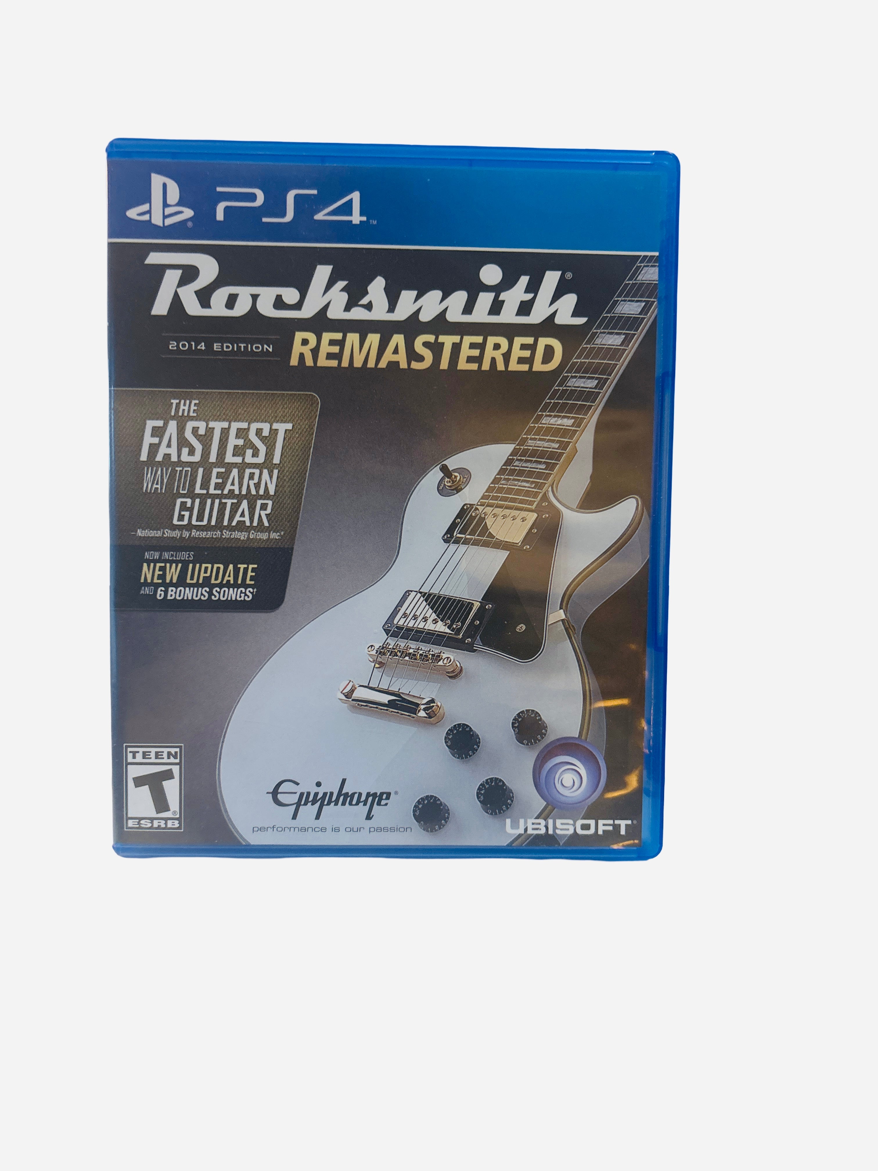 Rocksmith 2014 Edition Remastered PS4 - Like New