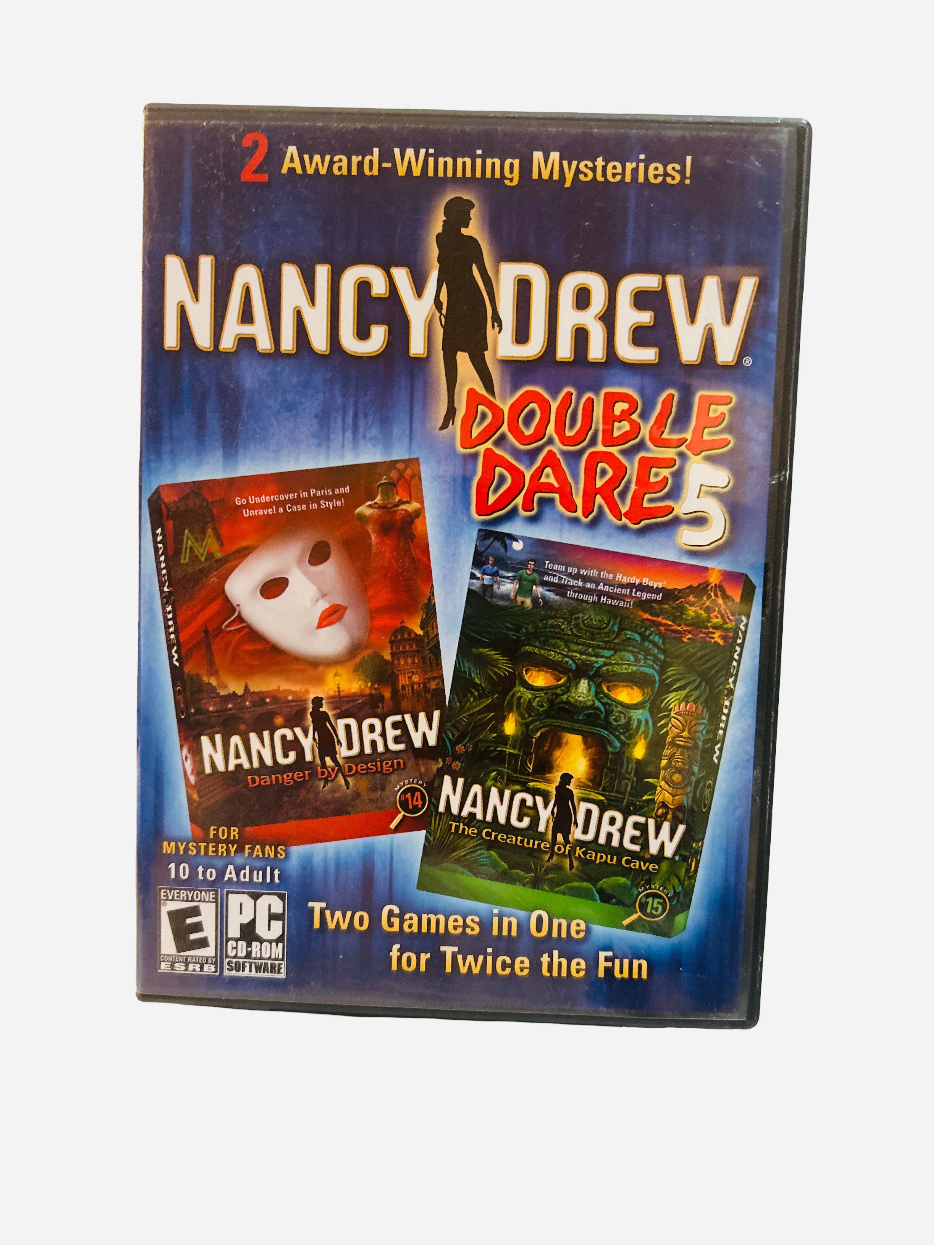 Nancy Drew Double Dare 5 PC CD-ROM preowned
