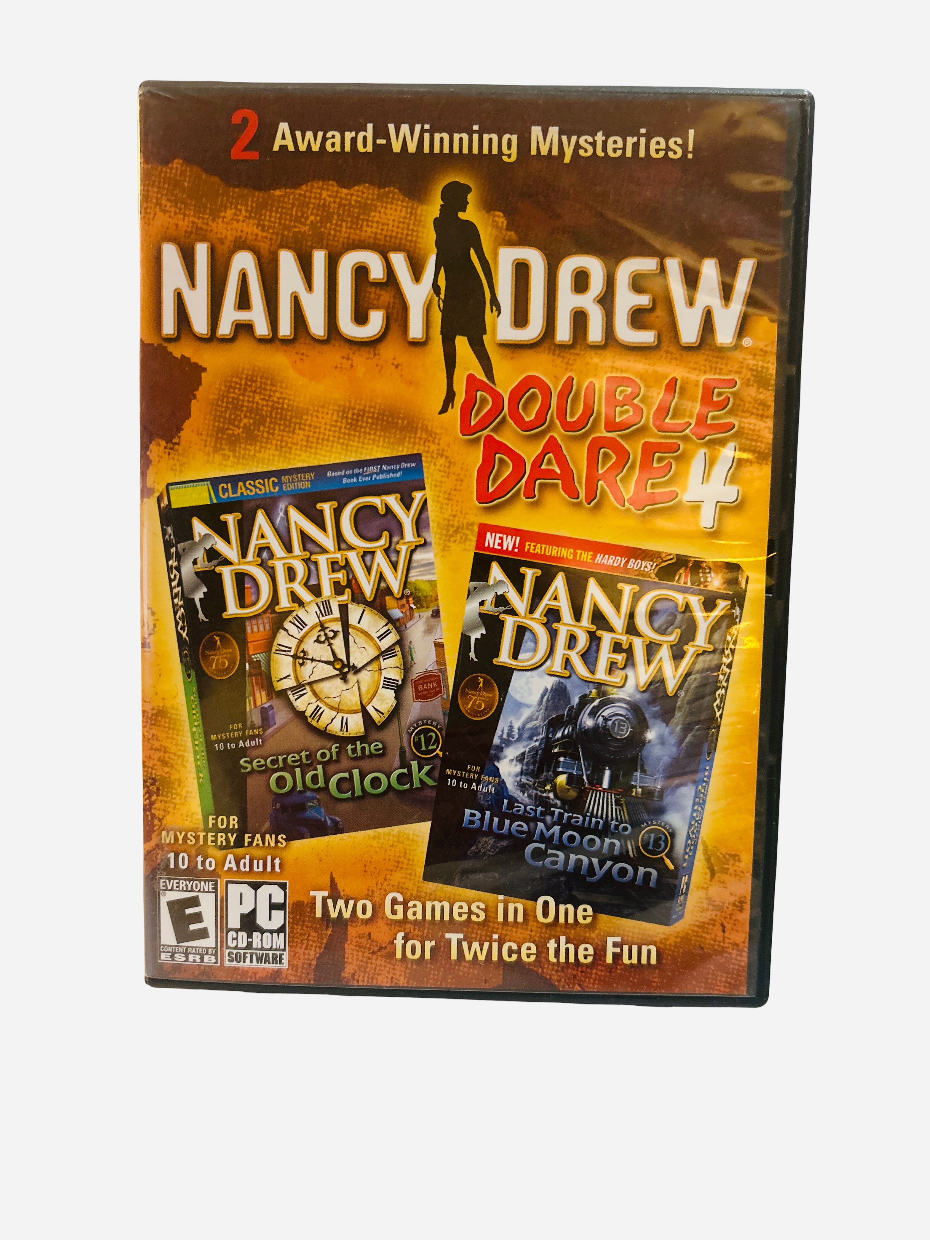 Nancy Drew Double Dare 4 PC CD-ROM preowned
