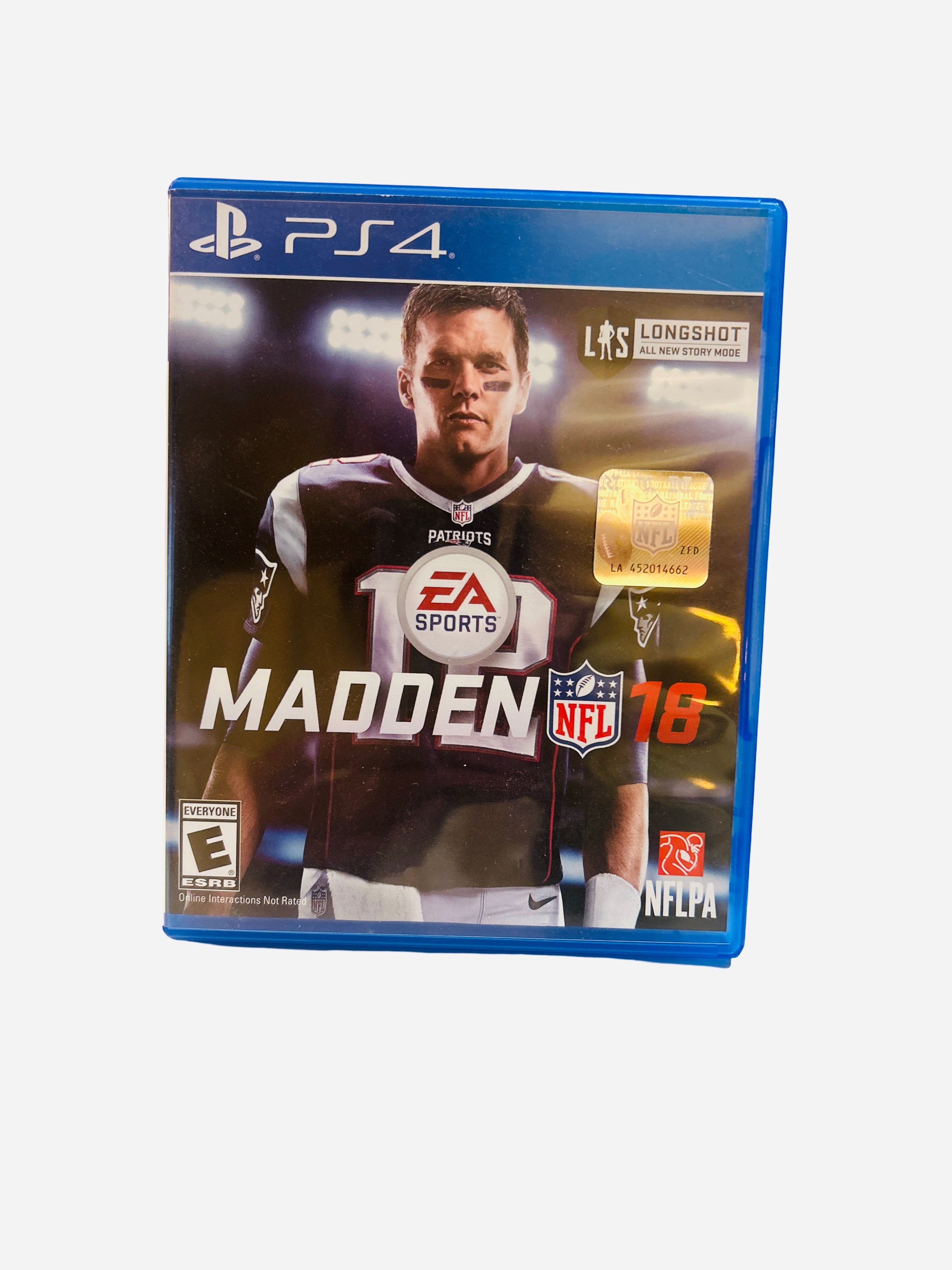 Madden NFL 18 PS4 preowned
