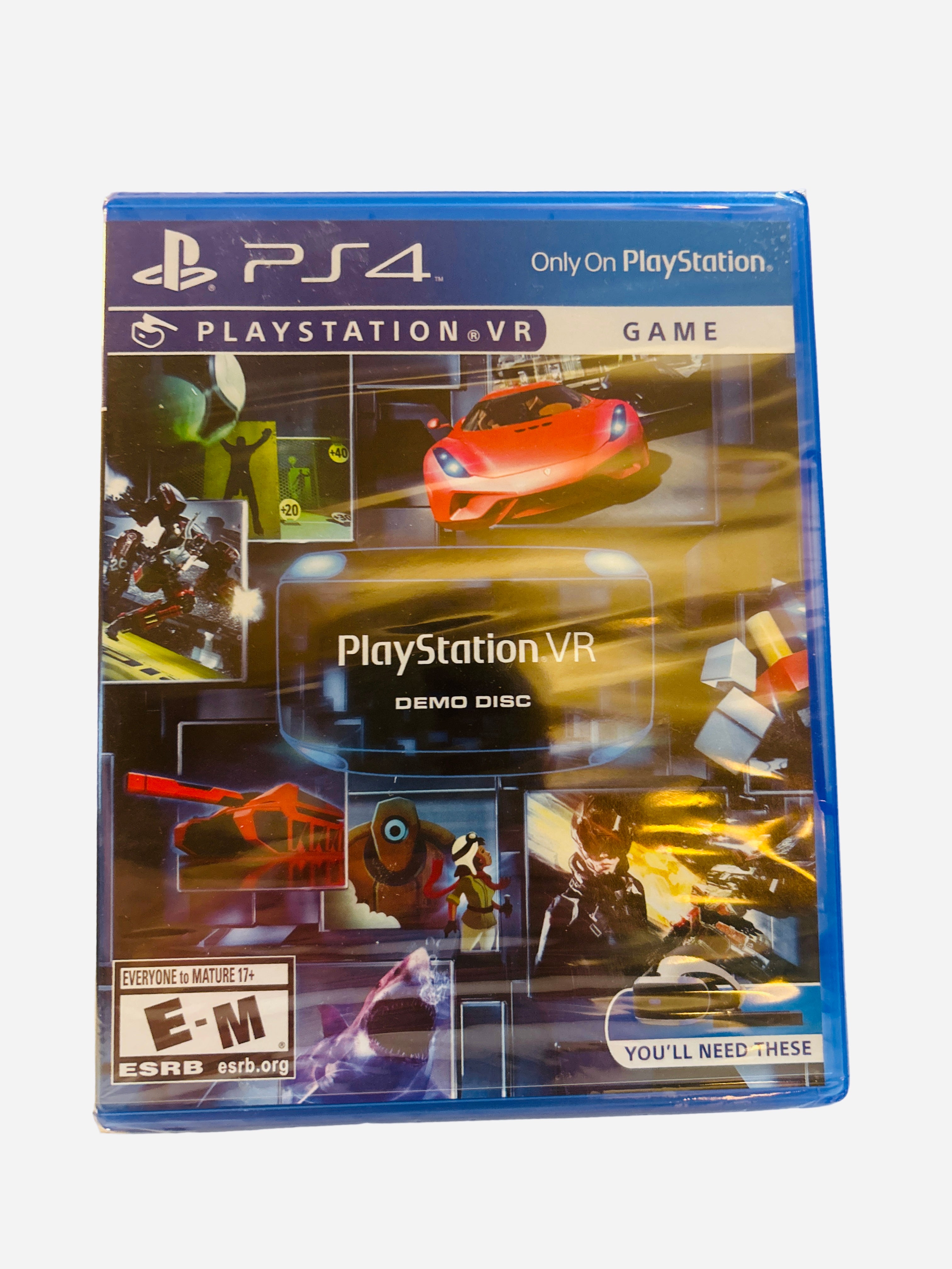 PlayStation VR Demo Disc PS4 factory sealed