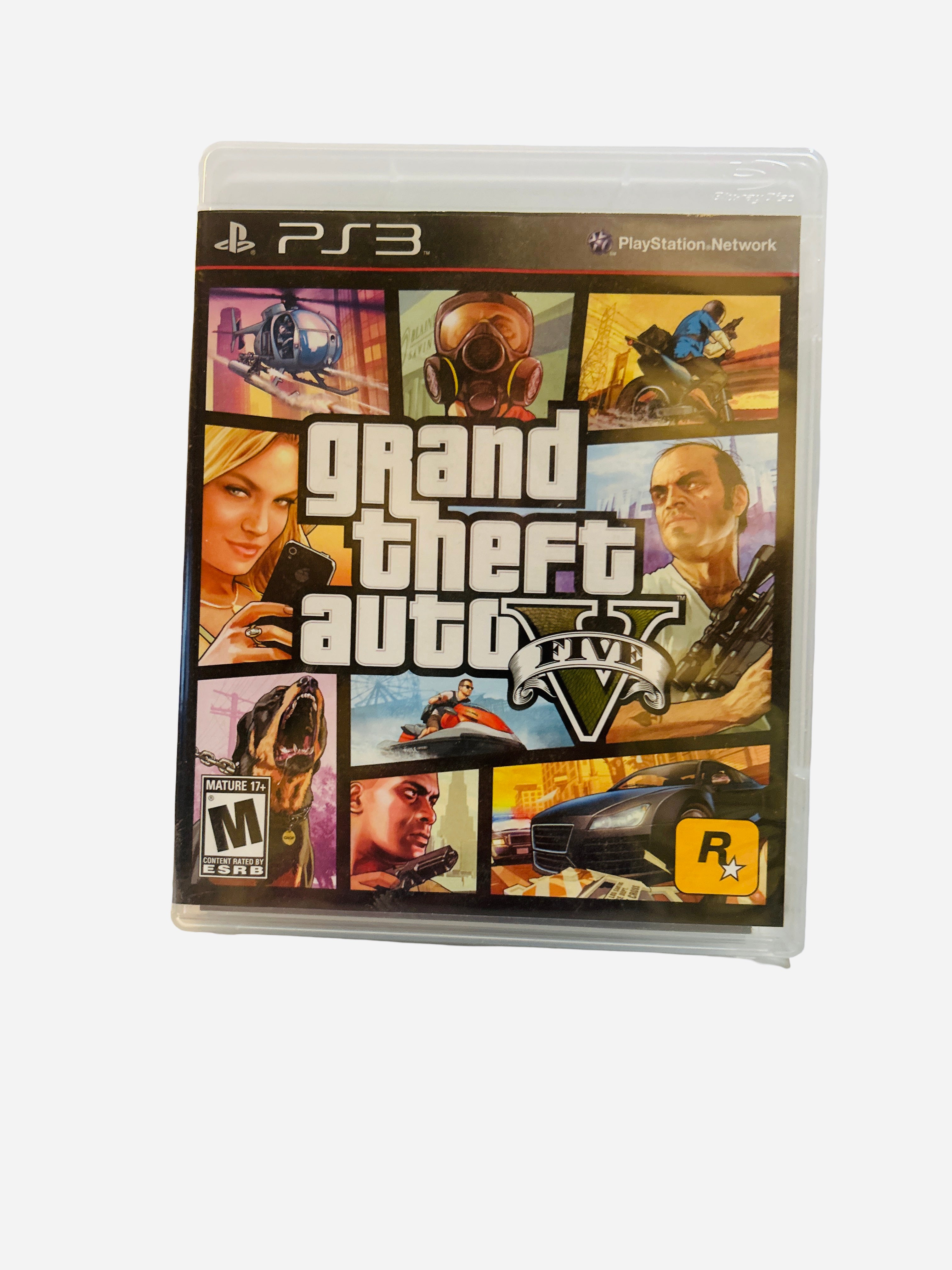 Grand Theft Auto V PS3 - Preowned with Manual and Poster