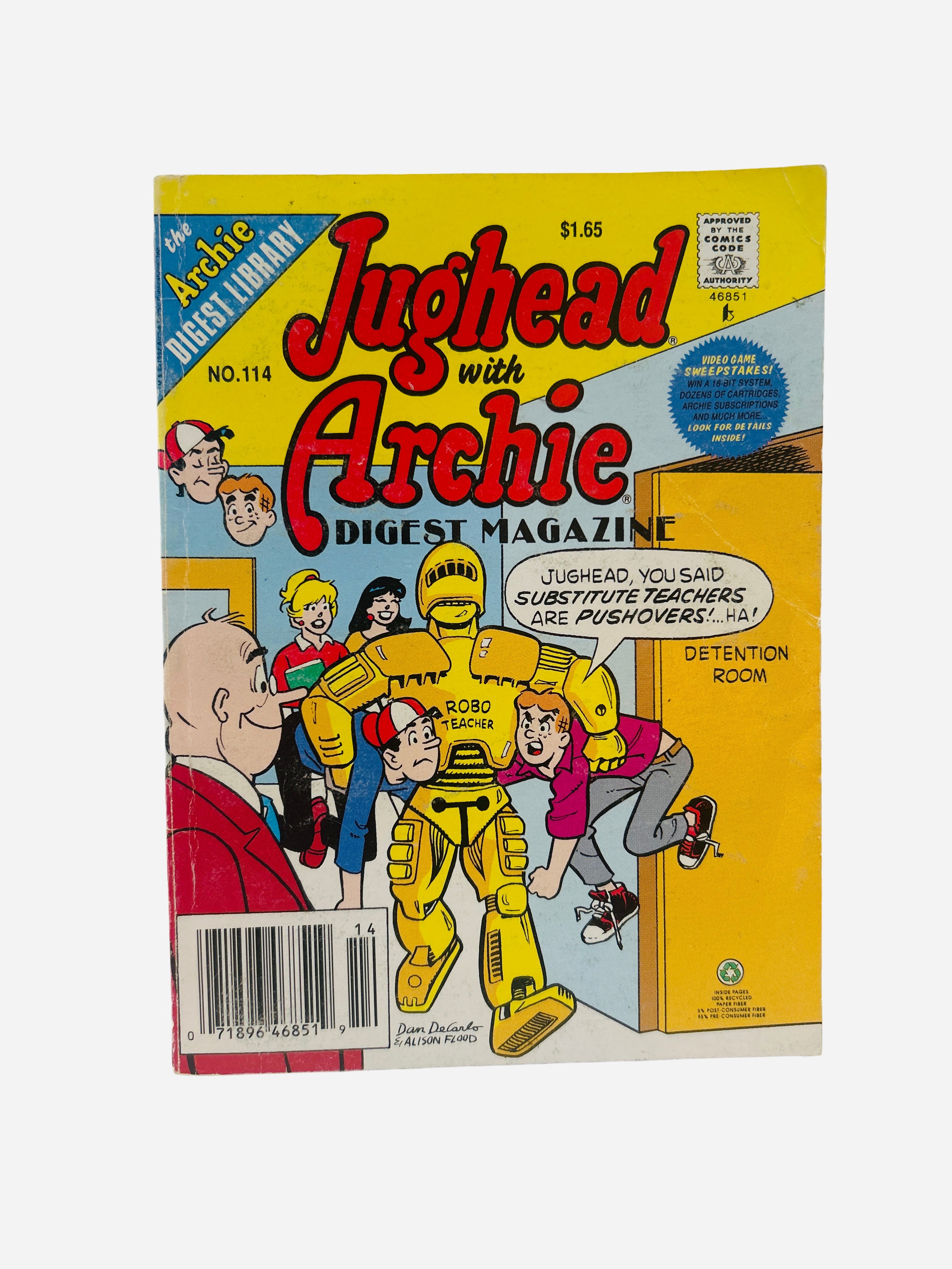 Jughead with Archie Digest Magazine #114 Archie Comics preowned
