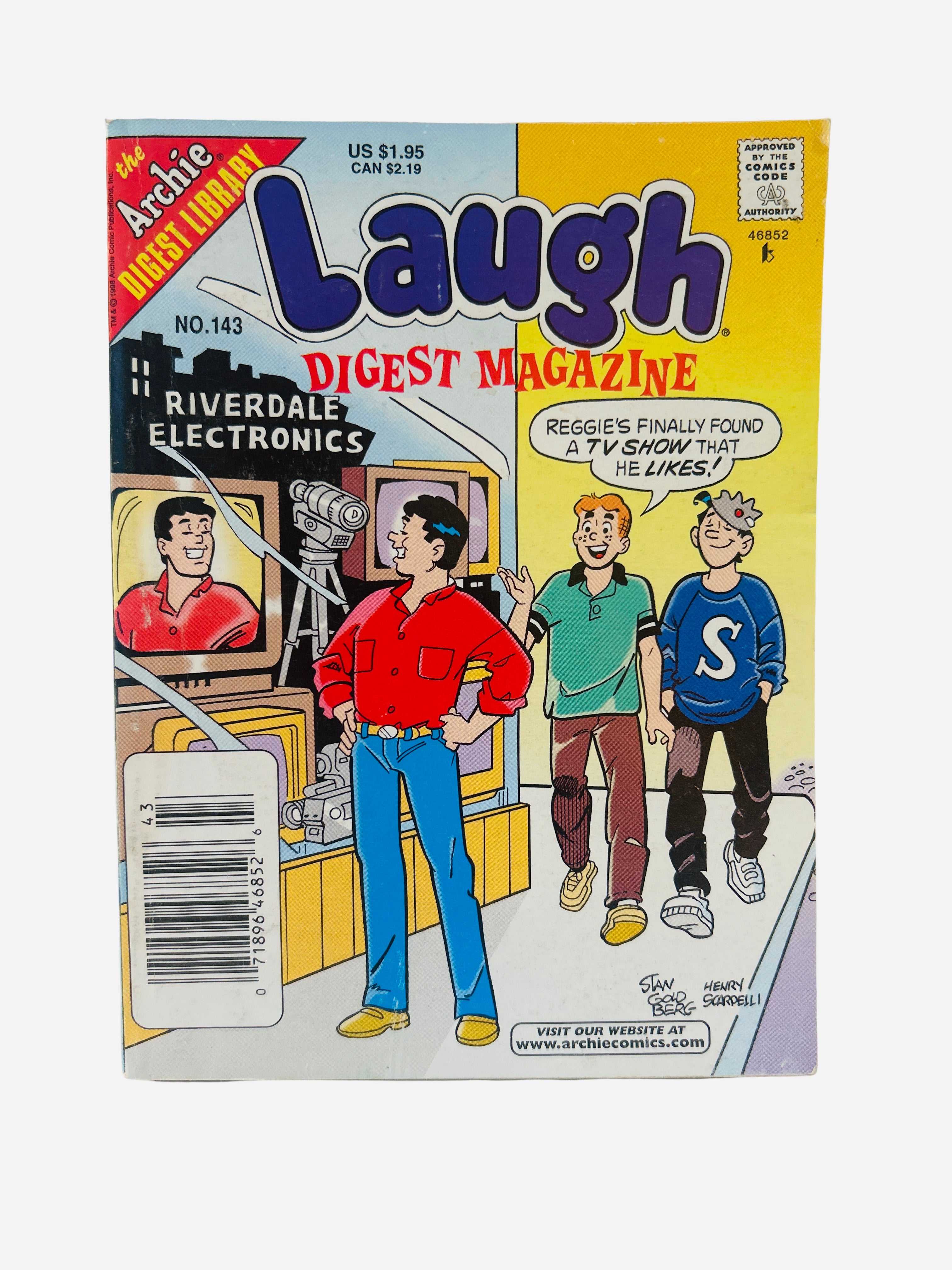 Laugh Digest Magazine #143 Archie Comics preowned