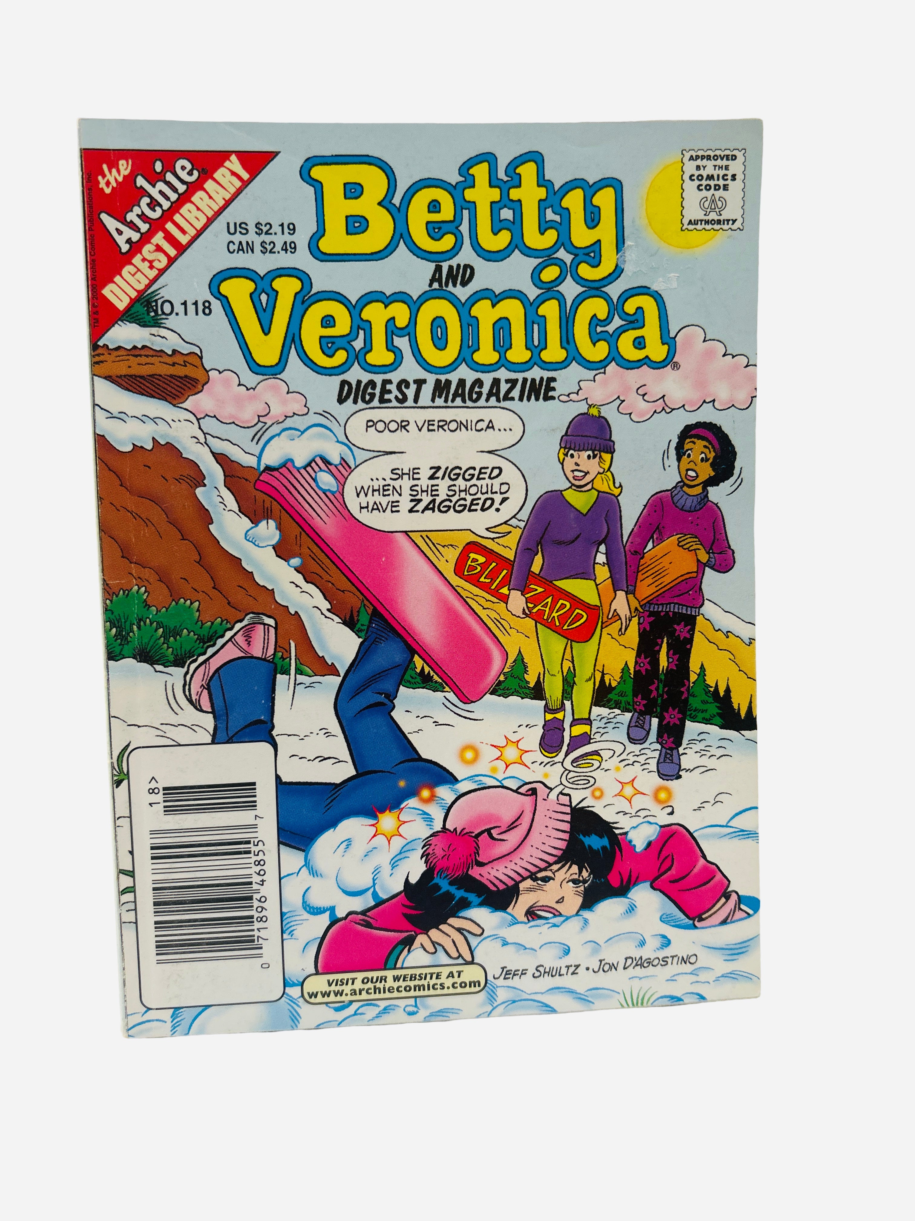 Betty and Veronica Digest Magazine #118 Archie Comics preowned