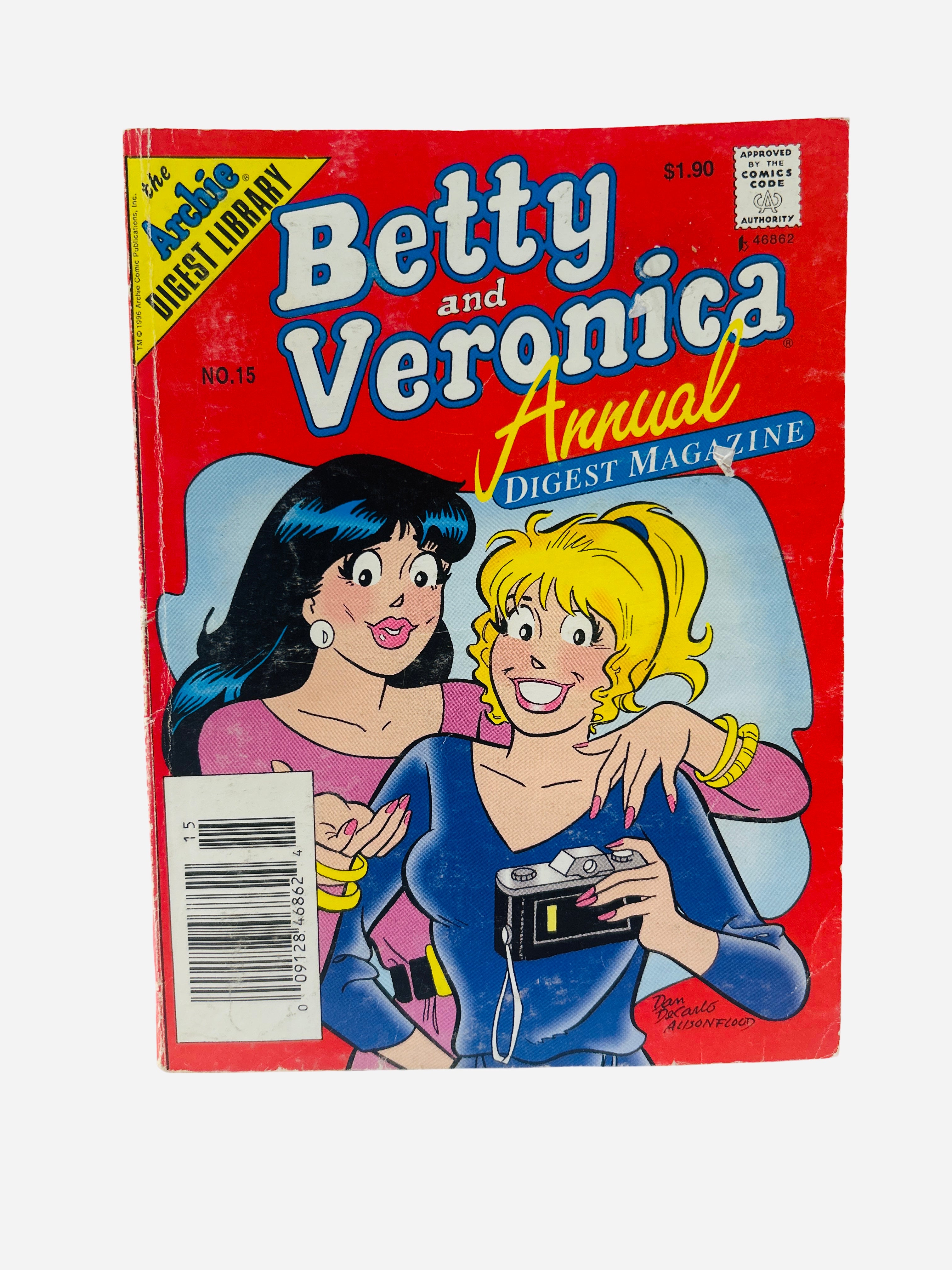 Betty and Veronica Annual Digest Magazine #15 Archie Comics preowned