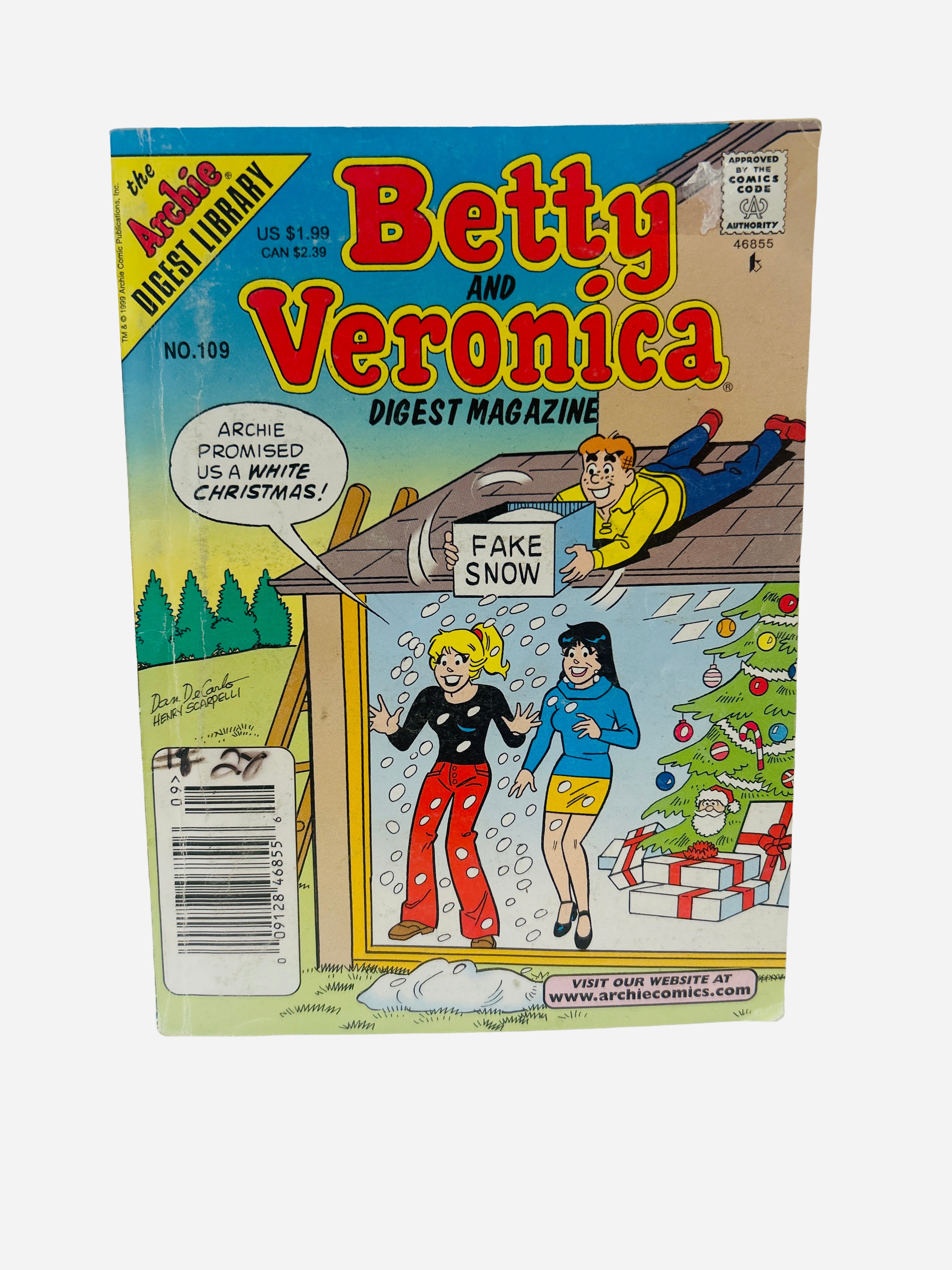 Betty and Veronica Digest Magazine #109 Archie Comics preowned