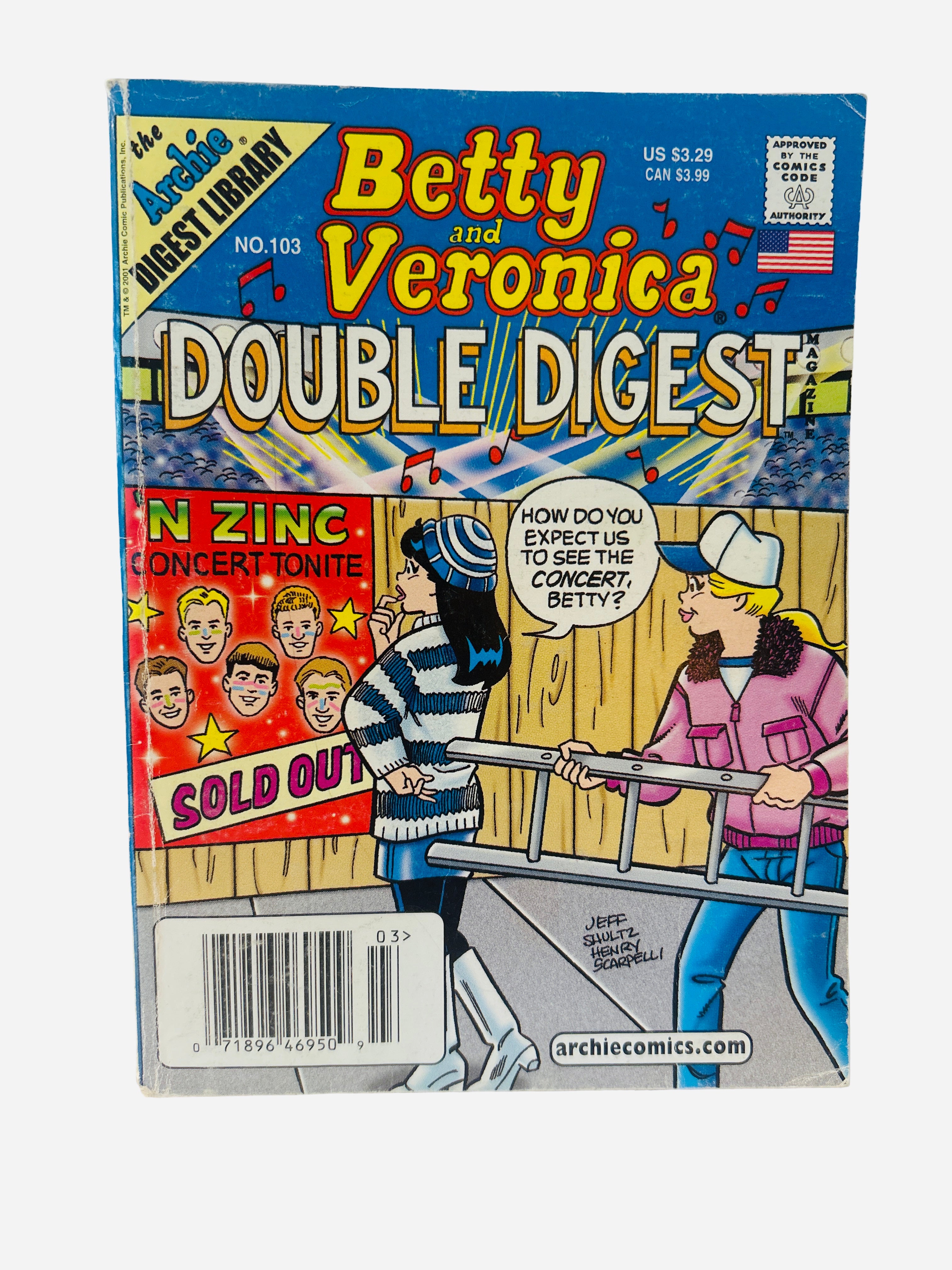 Betty and Veronica Double Digest Magazine #103 Archie Comics preowned