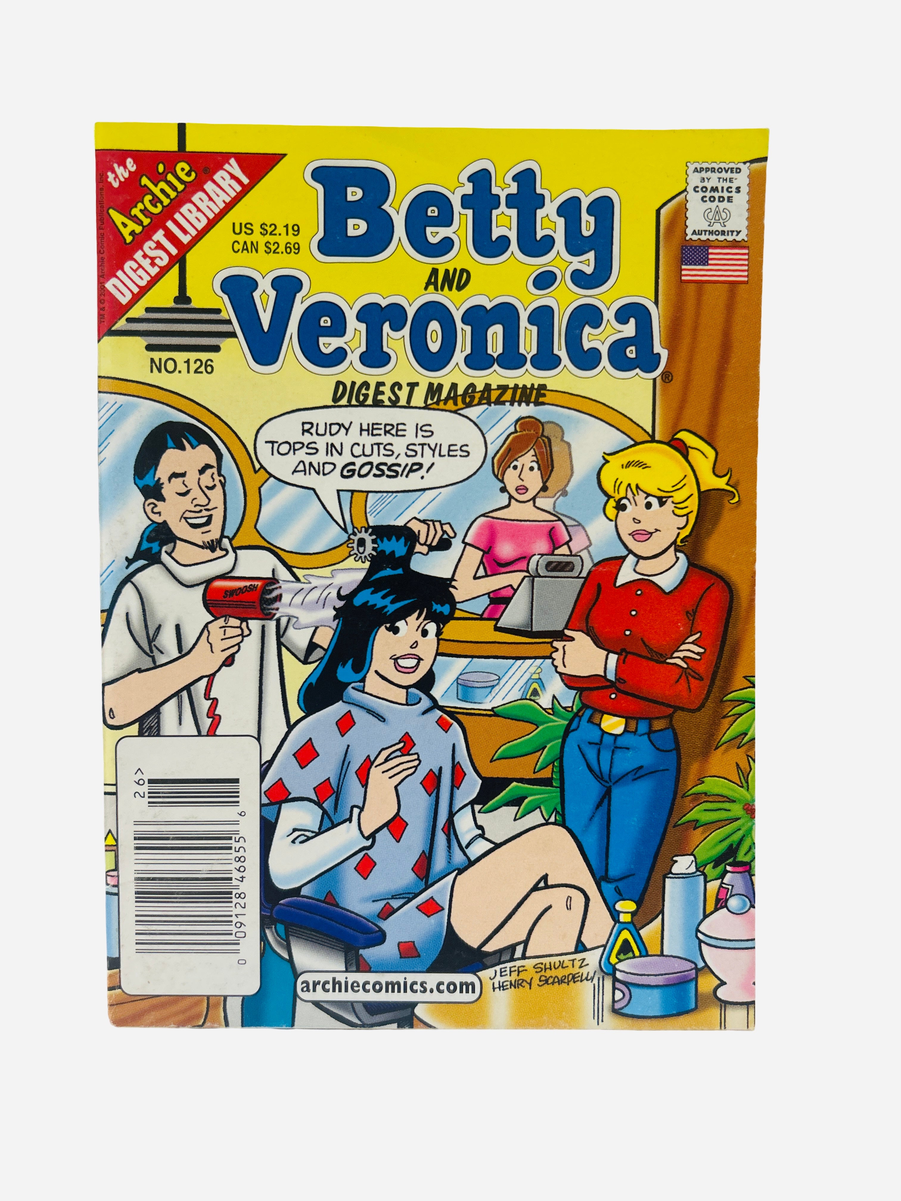 Betty and Veronica Digest Magazine #126 Archie Comics preowned