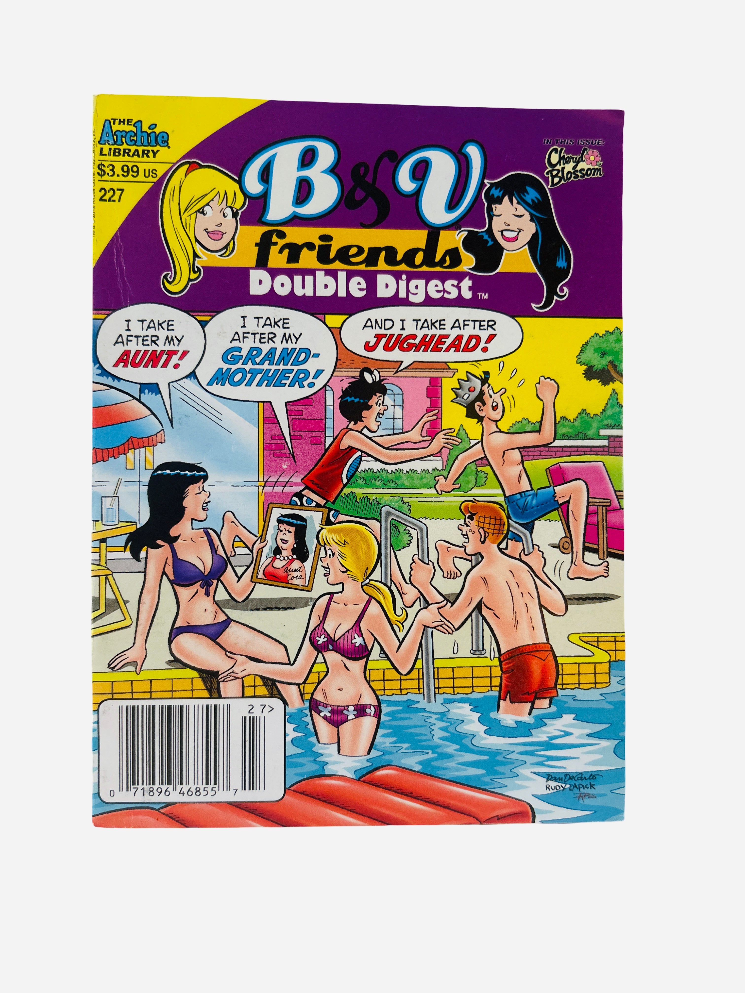 B&V Friends Double Digest #227 Archie Comics preowned