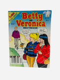 Betty and Veronica Digest Magazine #67 dog walking Archie Comics preowned heavier wear