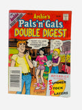 Archie's Pals n Gals Double Digest Magazine #20 Riverdale Playhouse Summer Stock Players preowned