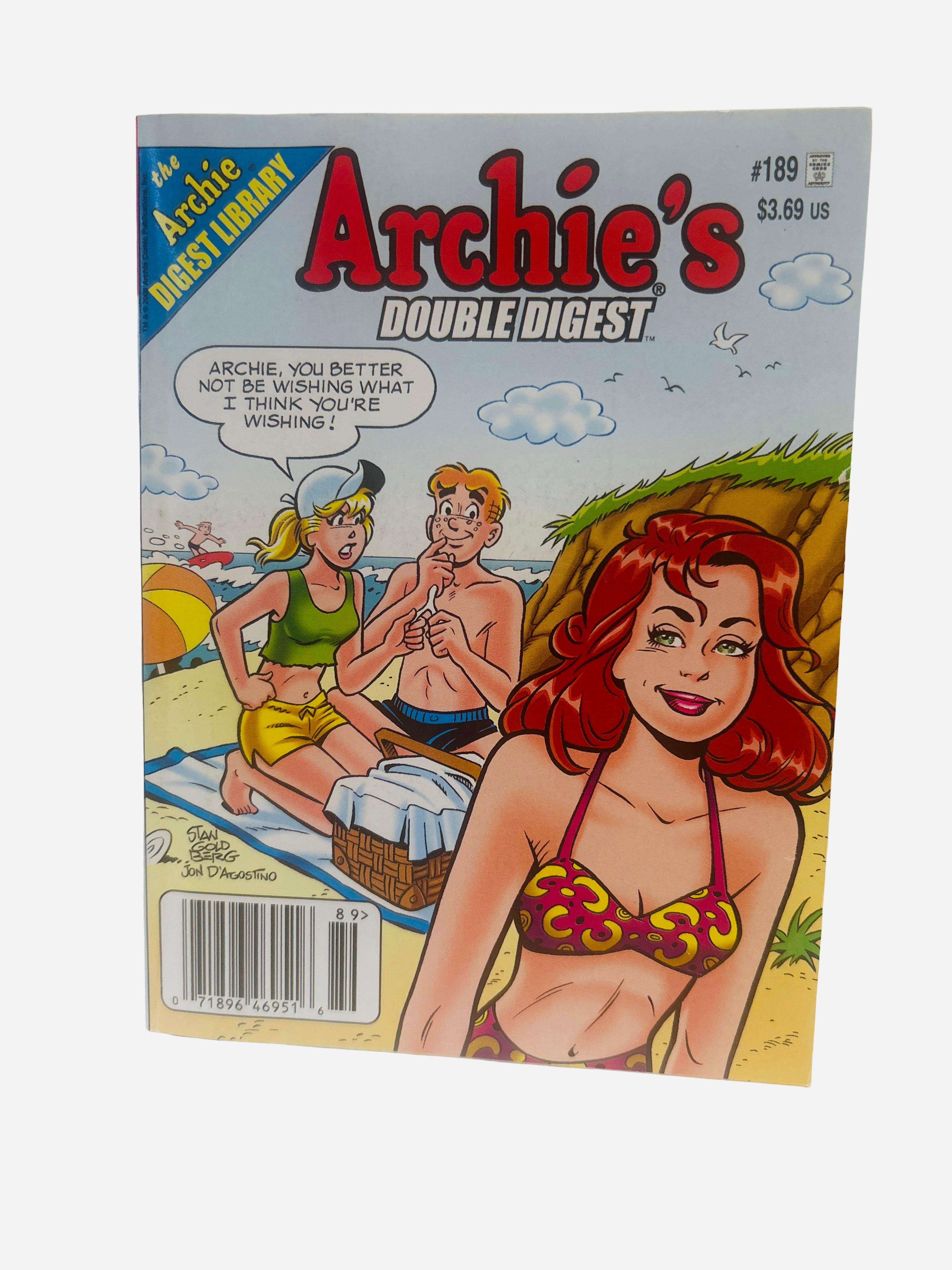 Archie's Double Digest #189 Archie Comics preowned featuring Cheryl Blossom