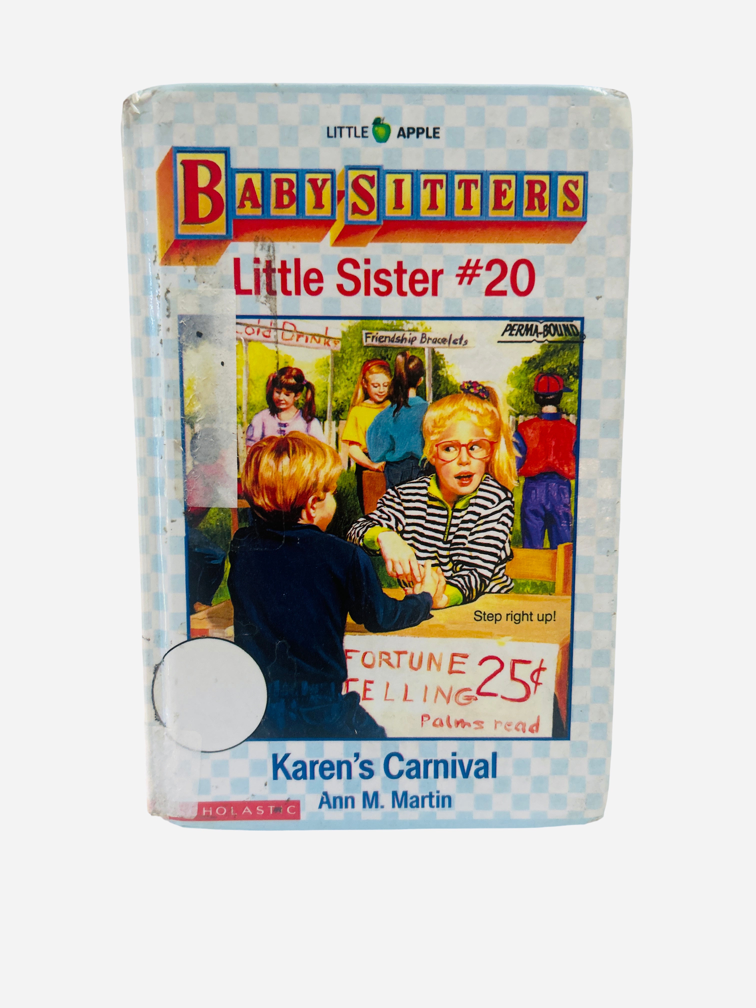Baby-Sitters Little Sister #20 Karen's Carnival Ann M. Martin Scholastic hardcover preowned ex-library