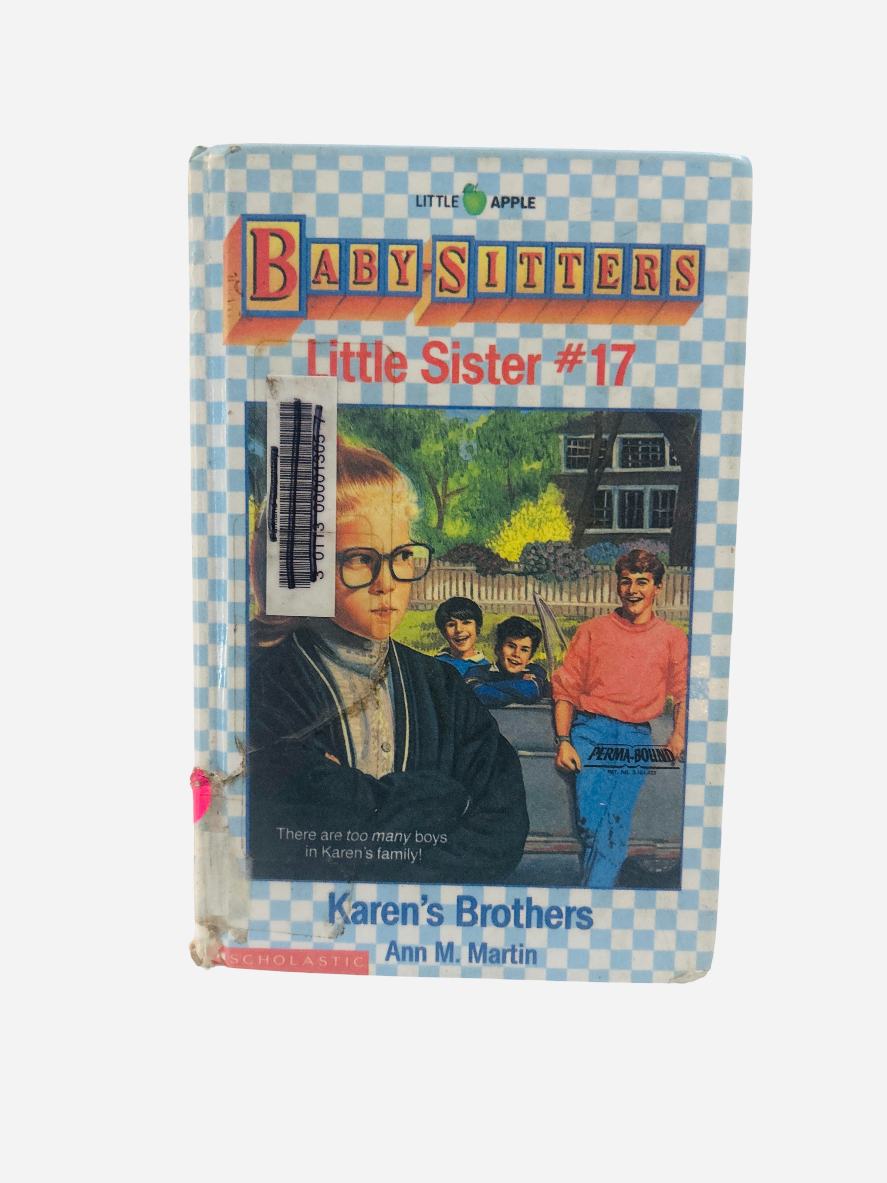 Baby-Sitters Little Sister #17 Karen's Brothers Ann M. Martin Scholastic hardcover preowned ex-library