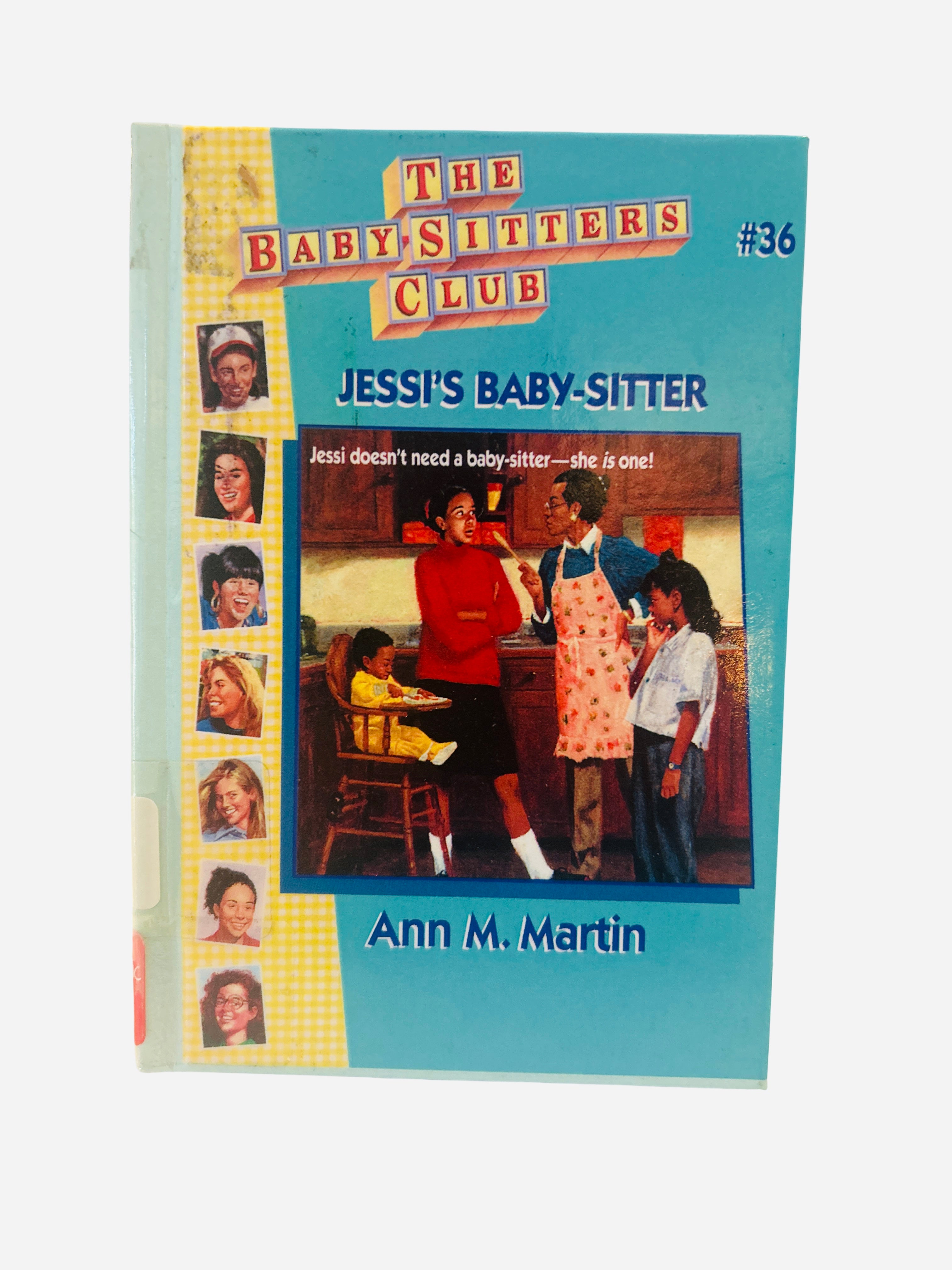 The Baby-Sitters Club #36 Jessi's Baby-Sitter Ann M. Martin Scholastic hardcover preowned ex-library 1990