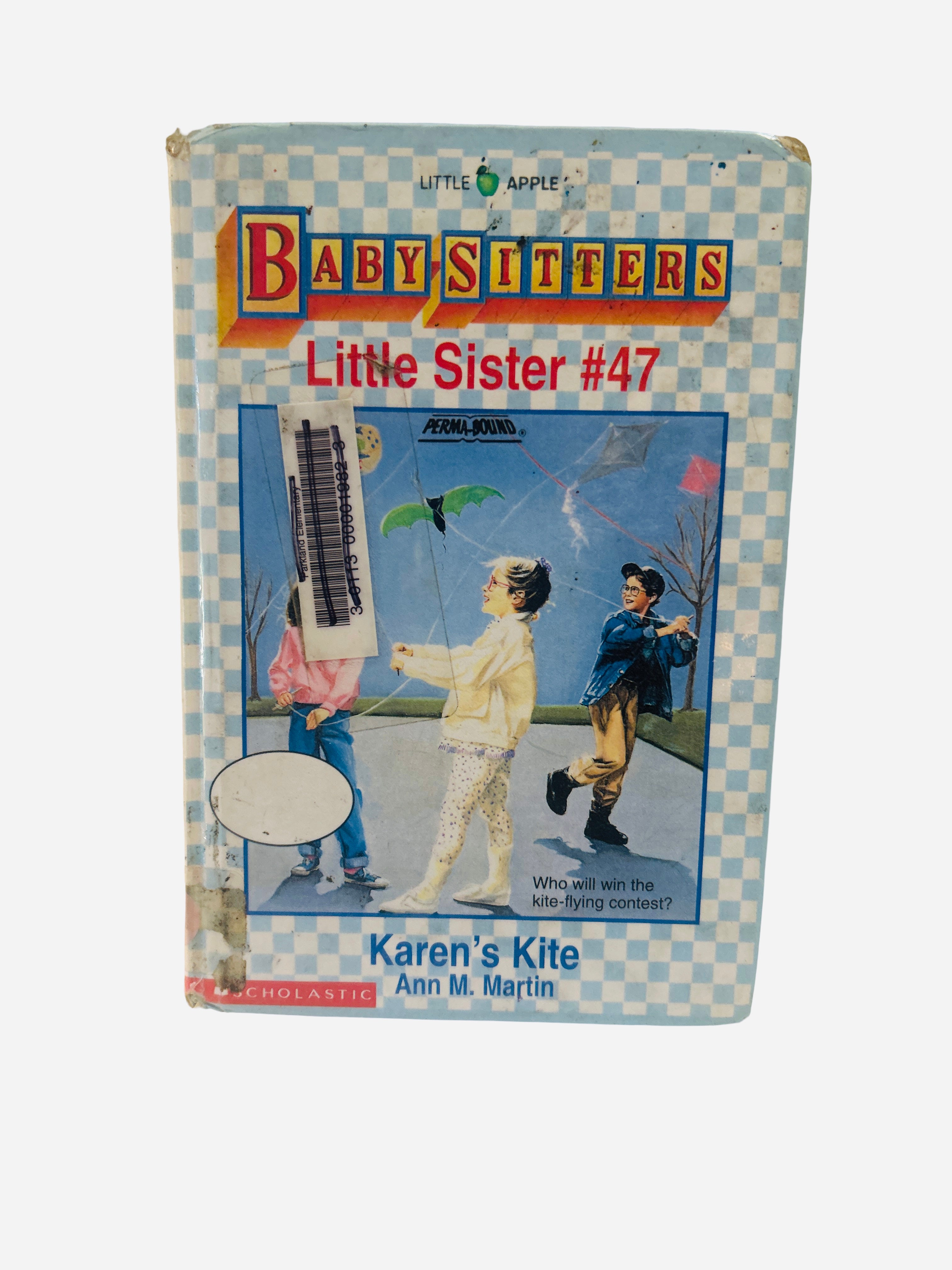 Baby-Sitters Little Sister #47 Karen's Kite Ann M. Martin Scholastic hardcover preowned ex-library 1994
