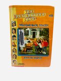 Welcome Back, Stacey! (Preowned) Ex-Library Hardcover 📚👋 – The Baby-Sitters Club #28