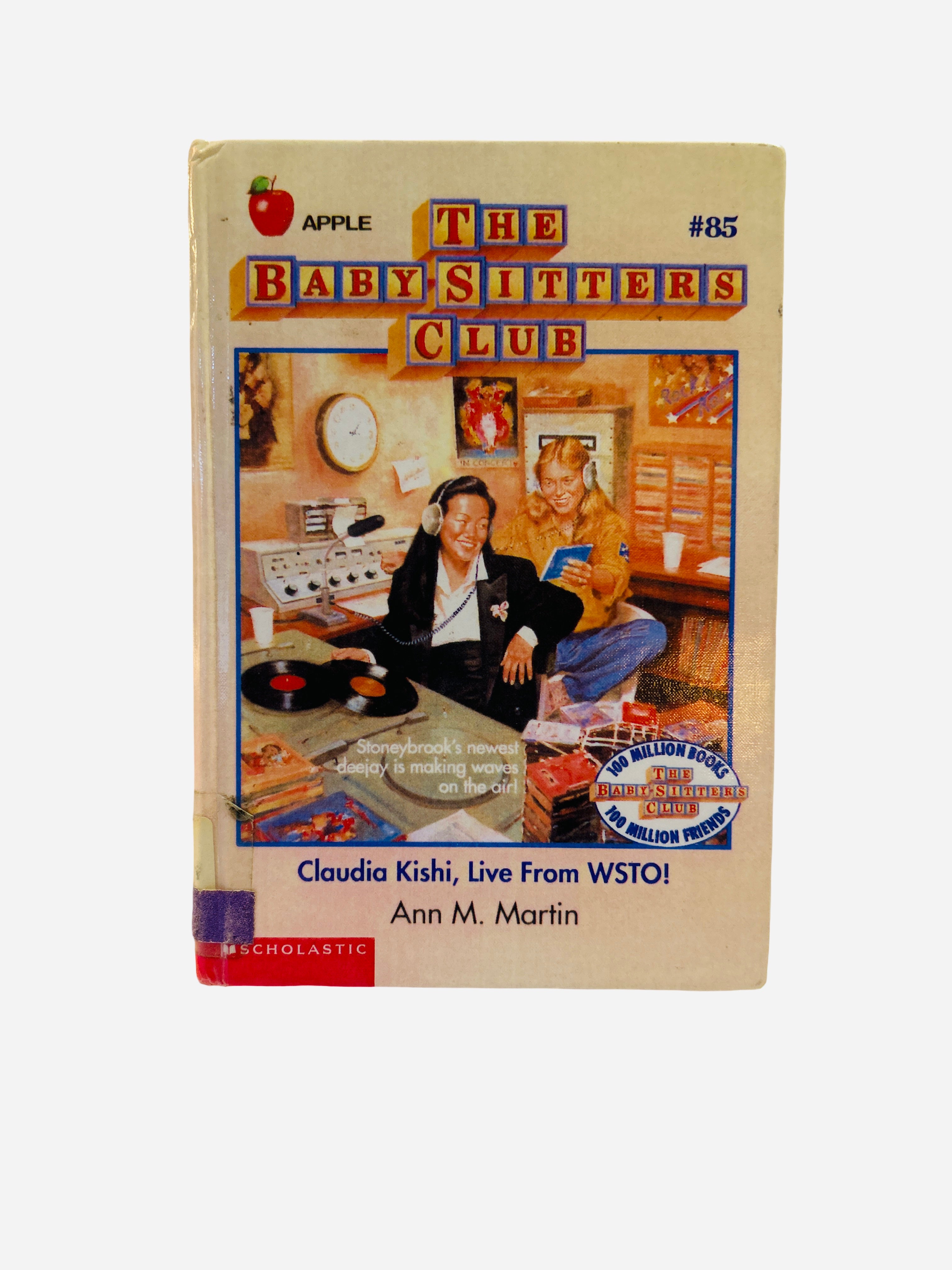 Claudia Kishi, Live From WSTO! - The Baby-Sitters Club #85 by Ann M. Martin, ex-library hardcover