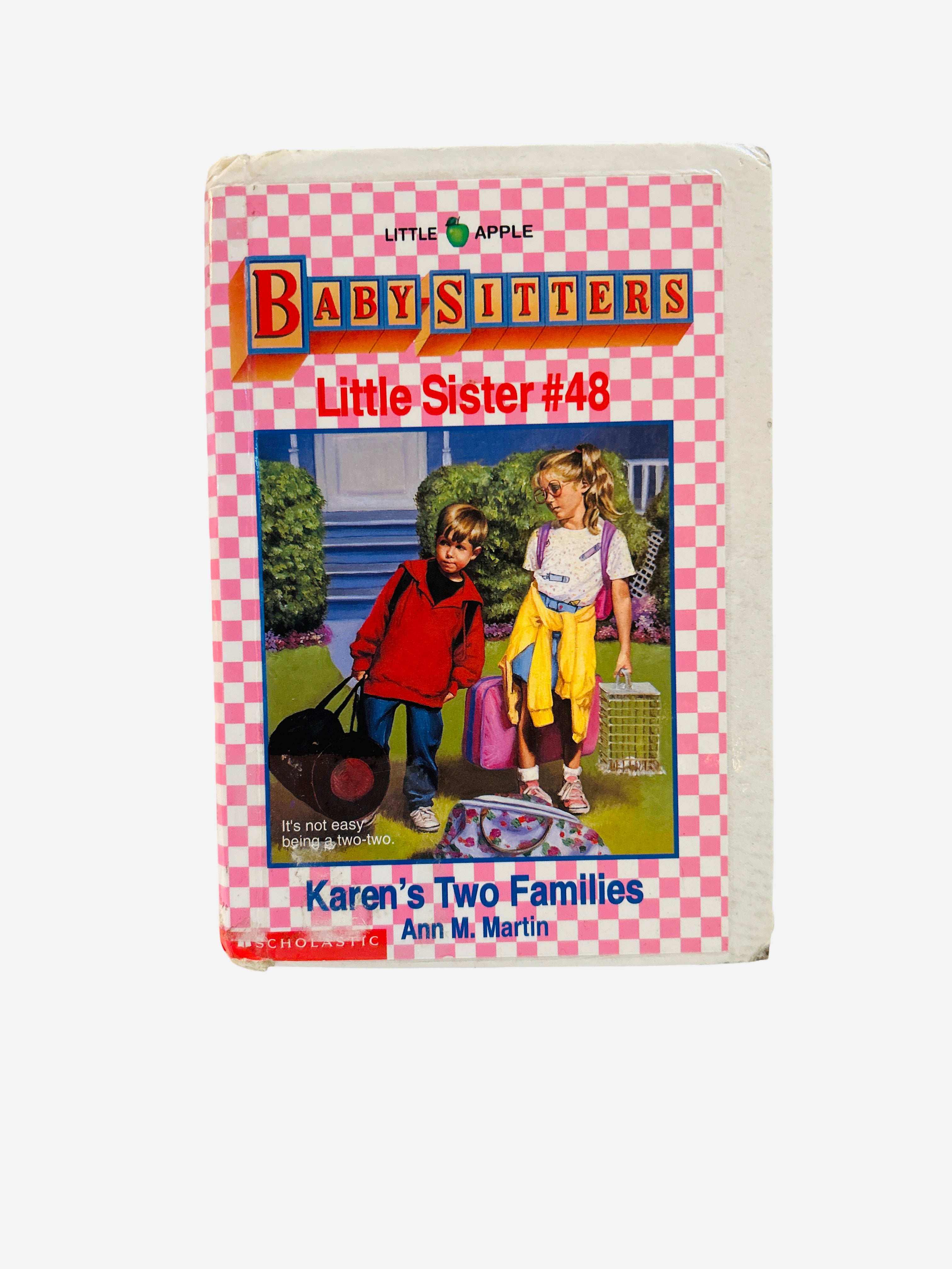 Karen's Two Families - Baby-Sitters Little Sister #48 by Ann M. Martin, ex-library hardcover