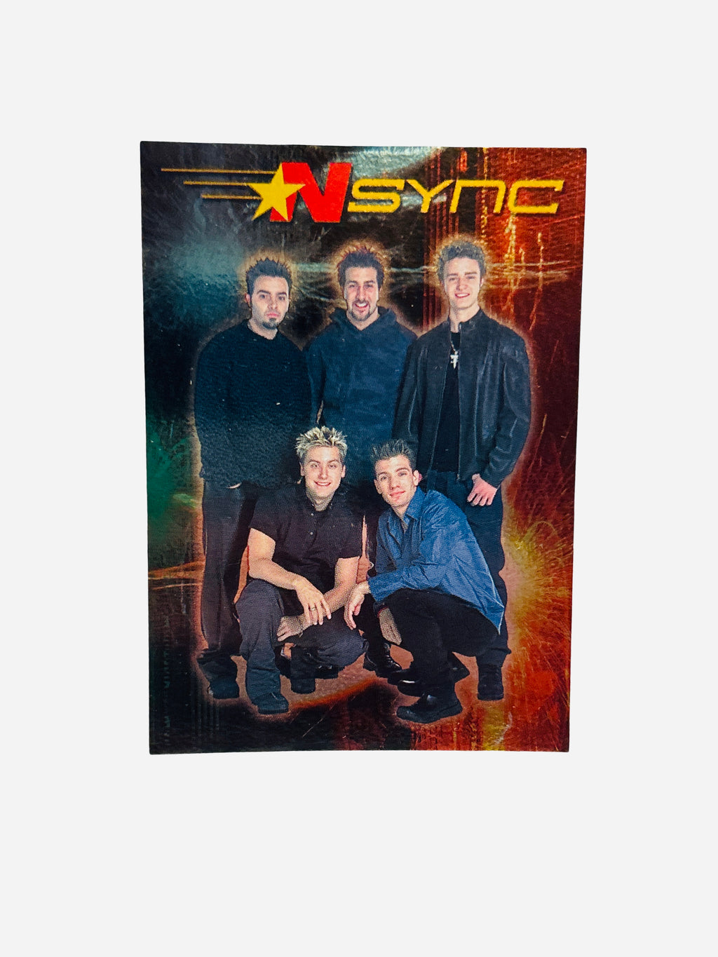 NSYNC 4x6 Authentic Group Photo 2000 – All Five Members