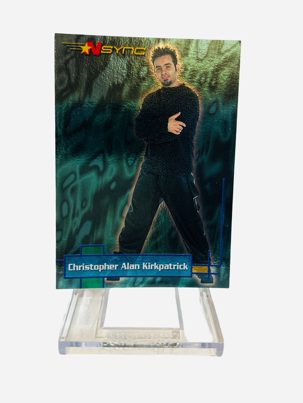 NSYNC Trading Card #3 Front – Christopher Alan Kirkpatrick 2000 Topps Winterland