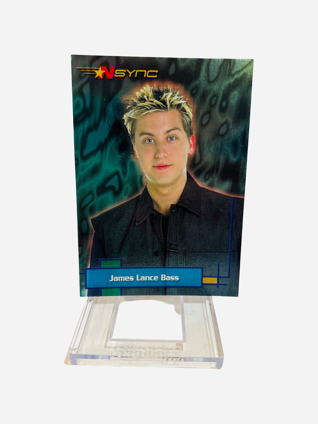 NSYNC #7 Trading Card Front – James Lance Bass 2000 Topps Winterland
