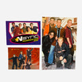 NSYNC 3-Piece Set – Group 4x6 Photo Cobblestone Street, Backstage Pass, Trading Card #8 No Strings Attached 2000