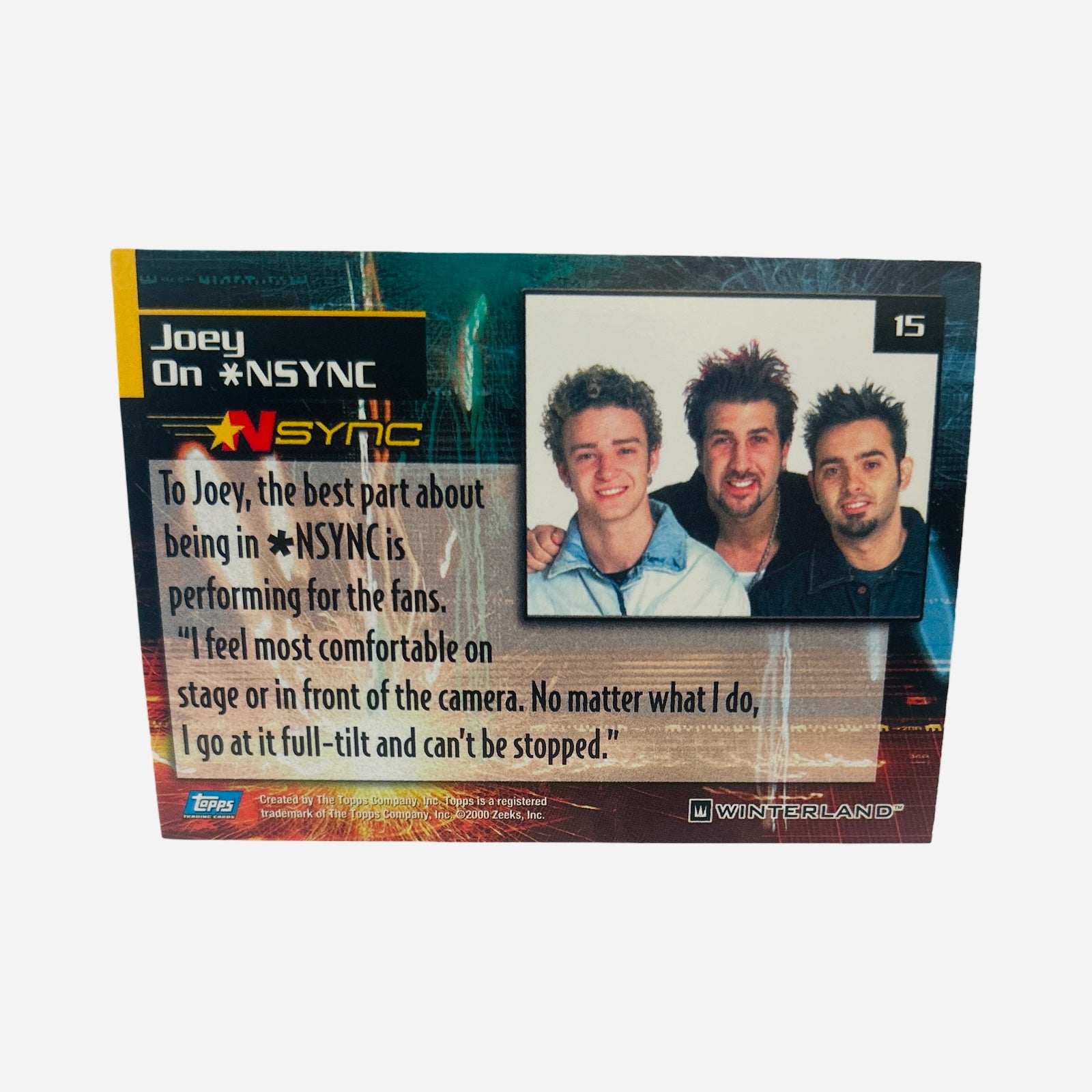 Card #15 - Back