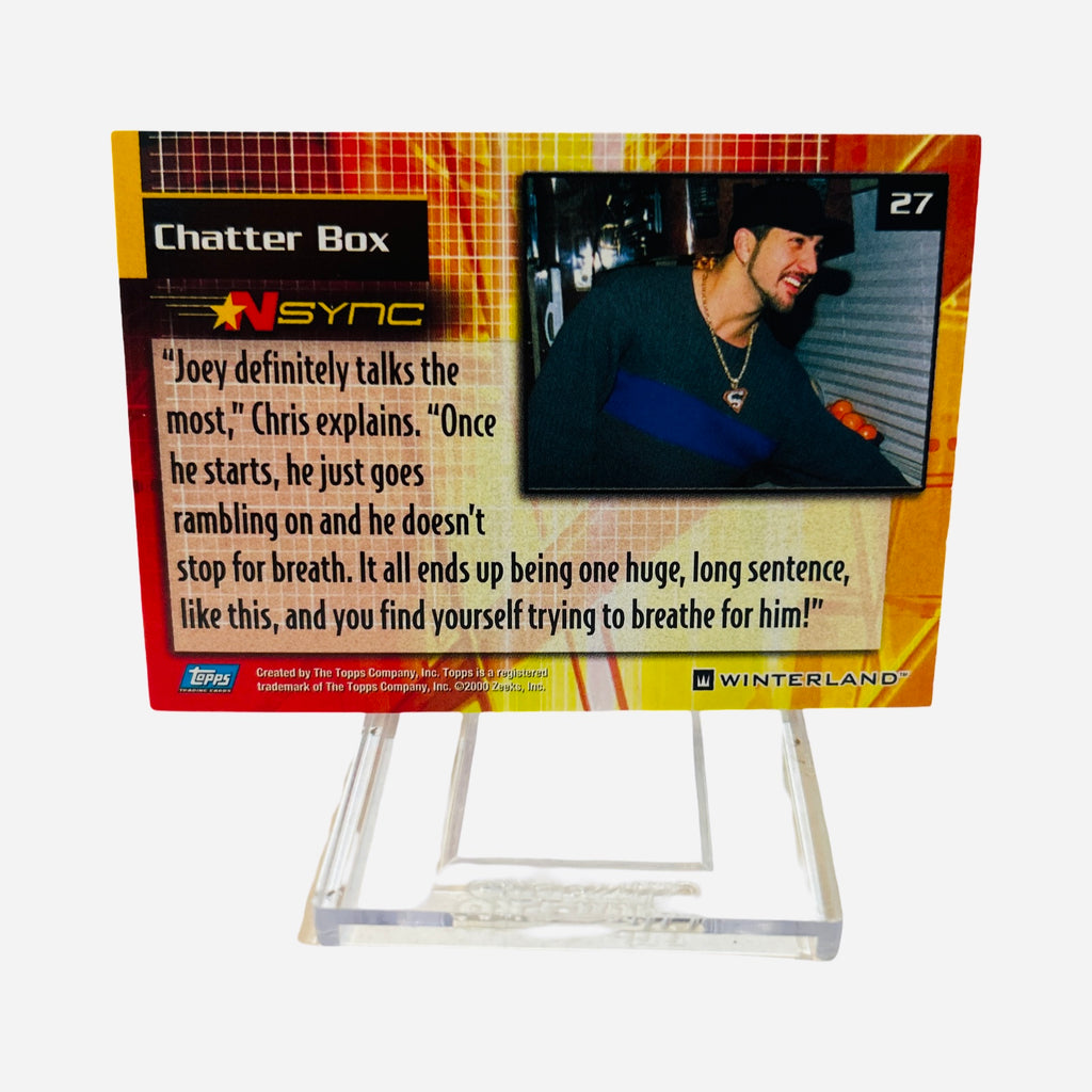 Card #29 - JC Chasez - Front