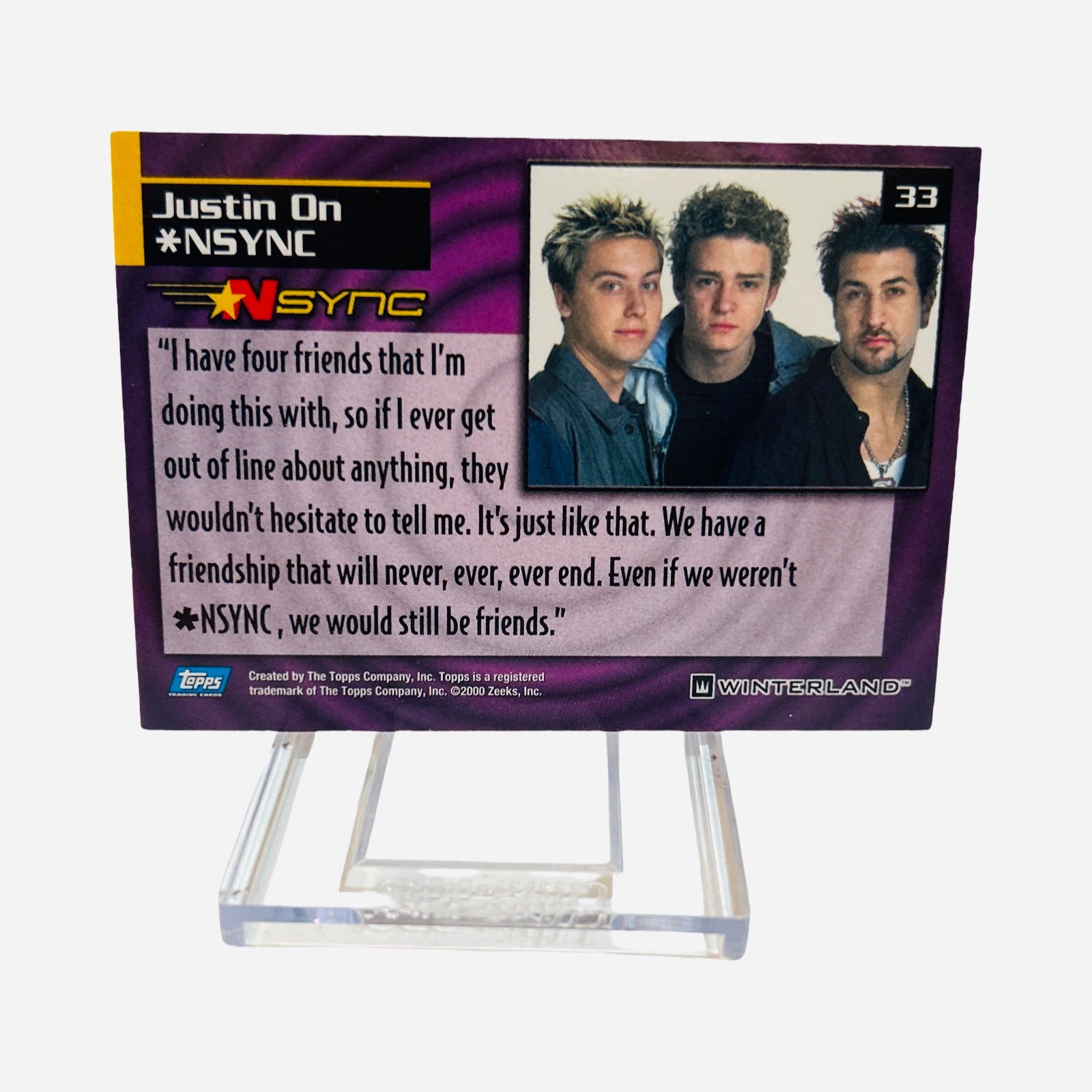 Card #33 - Back