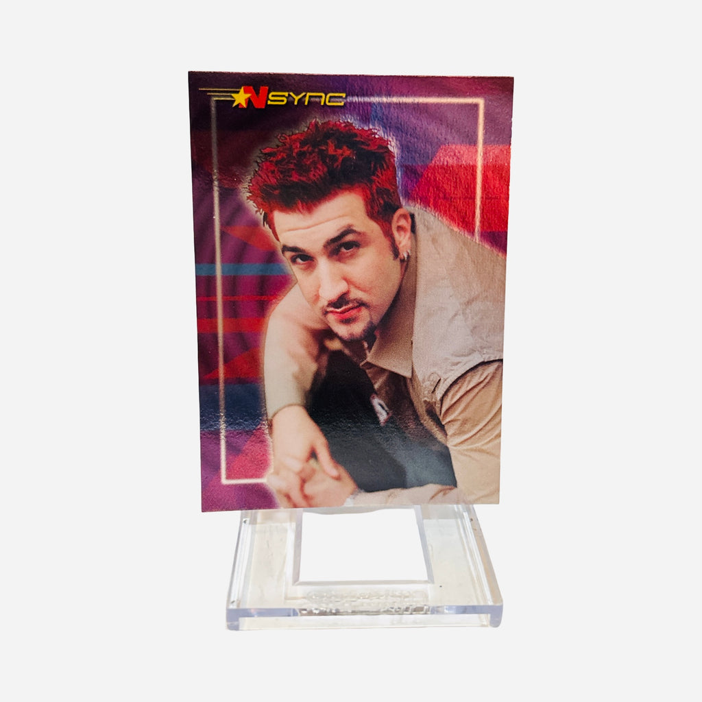 NSYNC #36 Joey Fatone Trading Card Front – Topps Winterland 2000