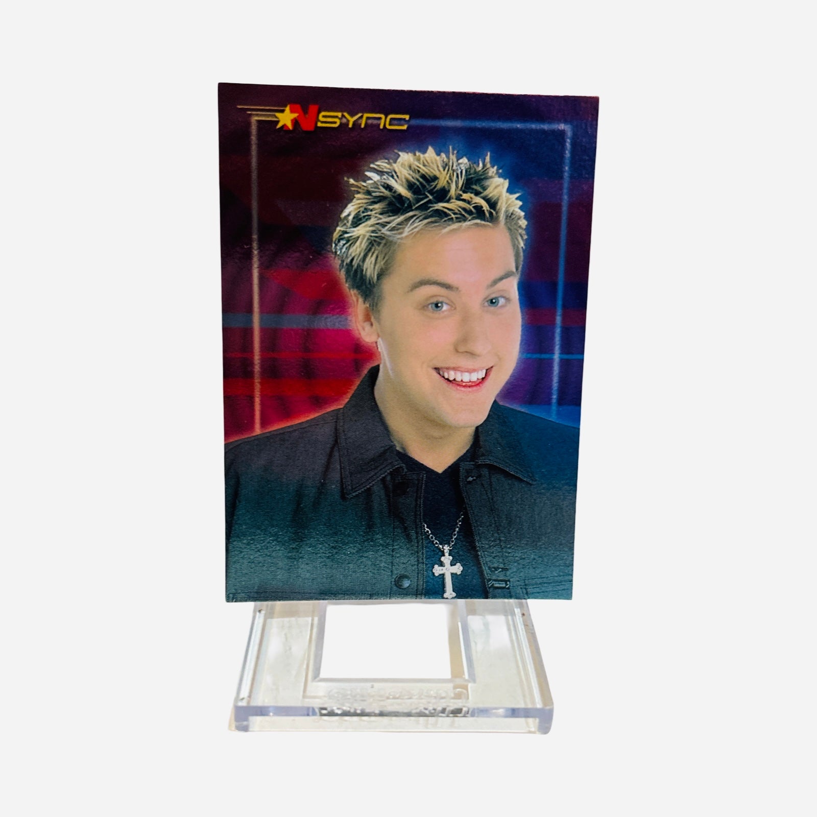 NSYNC #37 Lance Bass Trading Card Front – Topps Winterland 2000