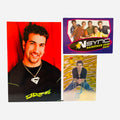 NSYNC 3-Piece Set – Joey Photo, Backstage Pass Game Card, Autograph Trading Card #41