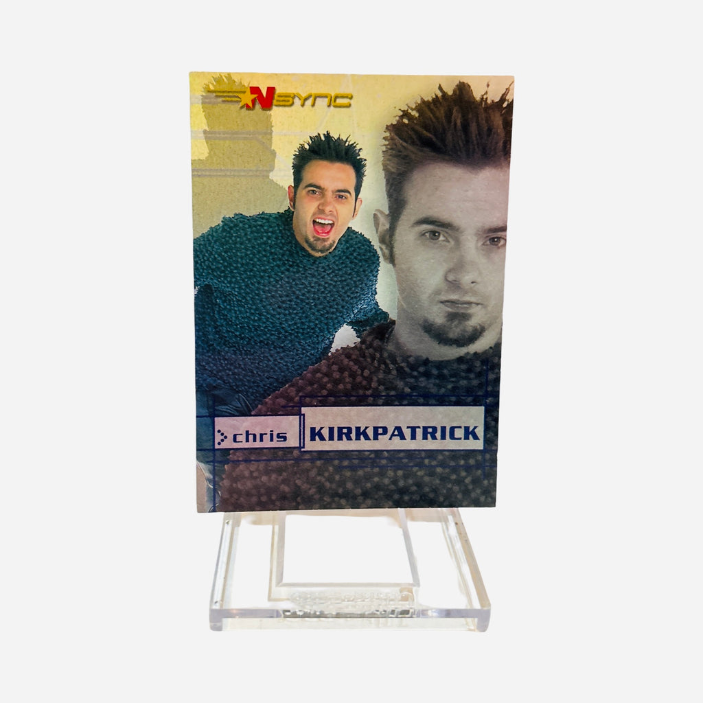 Chris Kirkpatrick 2000 NSYNC Rainbow Prism Trading Card #7 - Front