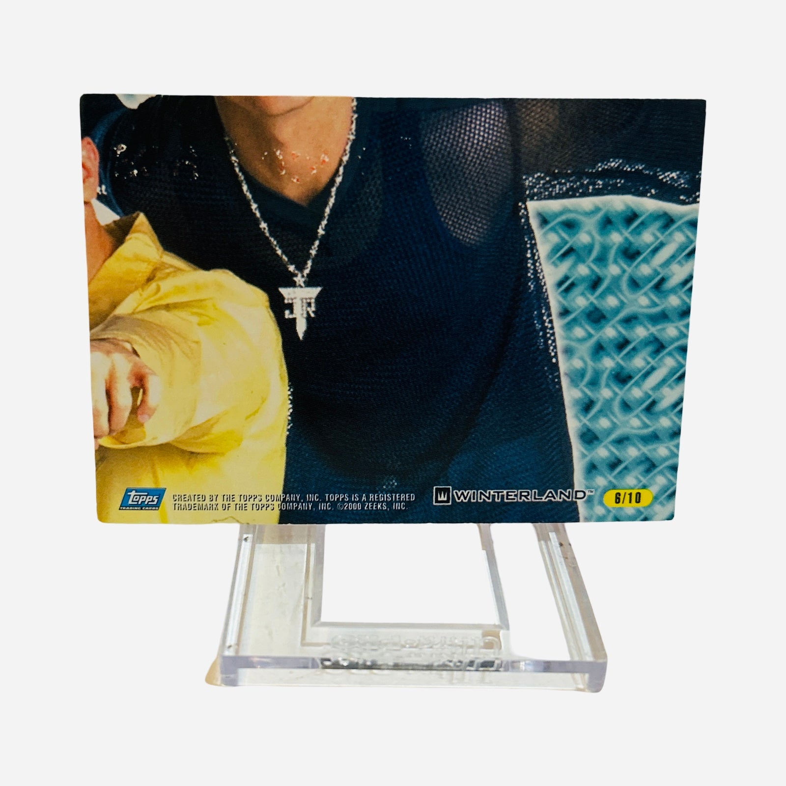 Lance Bass 2000 NSYNC Rainbow Sticker #6 - Back (JC Chasez & Justin Timberlake Holographic + Puzzle Piece)
