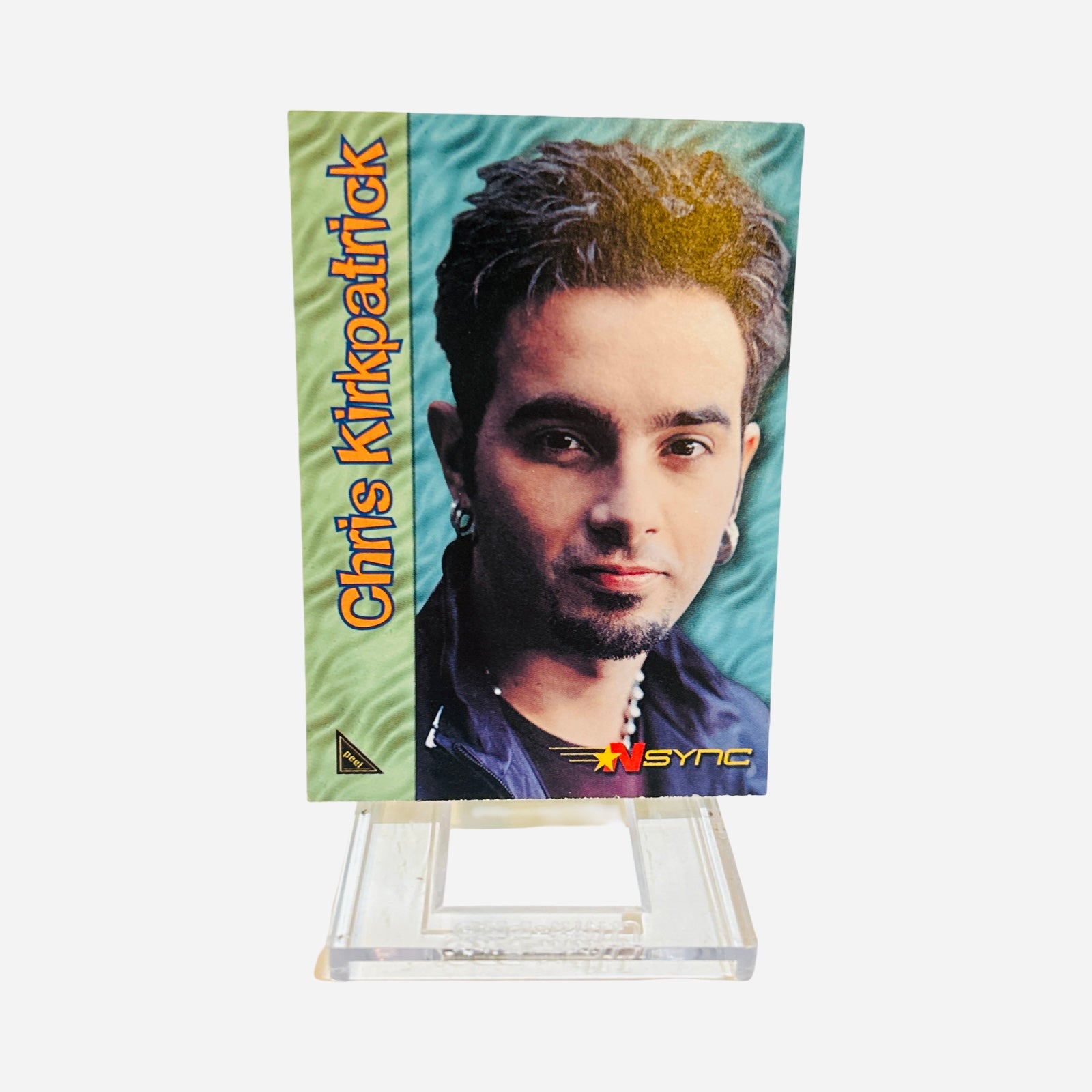Chris Kirkpatrick 2000 NSYNC Rainbow Sticker #10 - Front (Chris Kirkpatrick Solo Portrait)