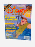 Disney Magazine Summer 1996 Premier Issue - Cover featuring Quasimodo, with $1.95 price sticker over original $2.95 price, no mailing label