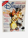Disney Magazine Fall 1999 Millennium Collector's Issue - Cover featuring Mickey and Minnie Mouse in formal New Year's attire