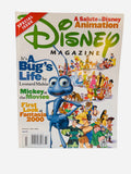 Disney Magazine Winter 1998-1999 A Bug's Life Special Issue - Cover featuring Flik and Disney Animation characters