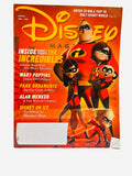 Disney Magazine Winter 2004-2005 - Cover featuring the Parr family from Disney/Pixar's The Incredibles on orange background