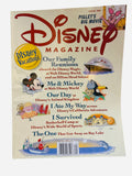 Disney Magazine Spring 2003 Disney Vacations Issue - Cover featuring illustrated Disney park scenes with Piglet's Big Movie callout in corner